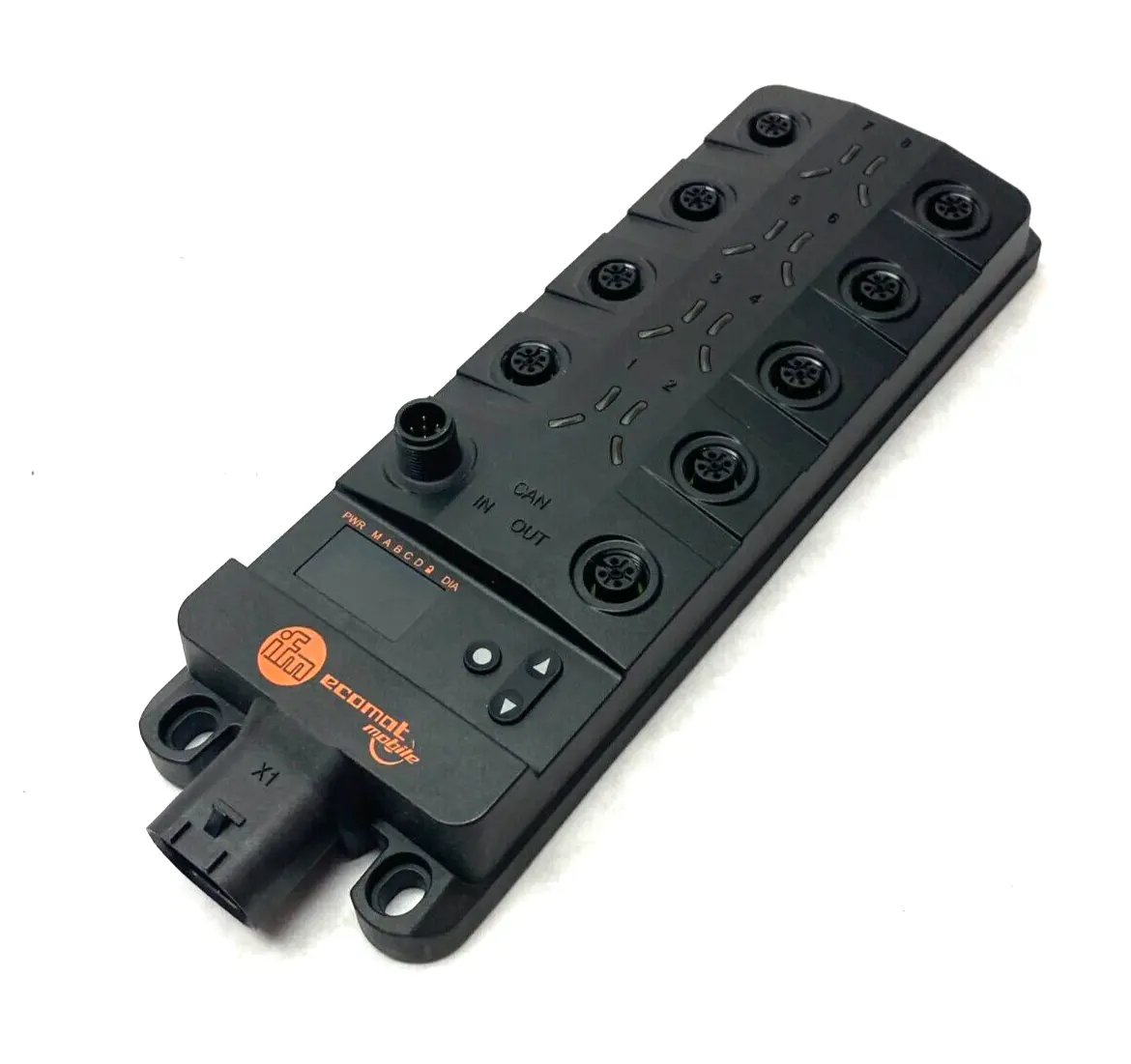 New | in-Stock IFM IOCONTROL OUT 16/M12, OUTPUT MODULE FOR MOBILE MACHINES PLC Input & Output | Maverick Industrial Sales #1120177
