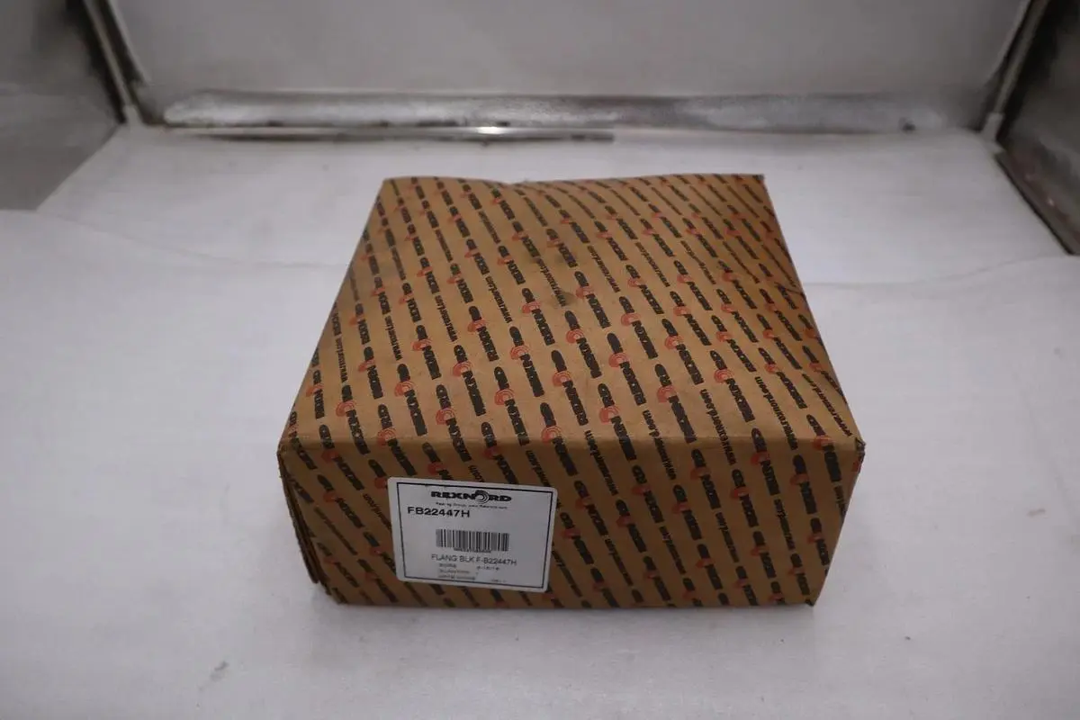 New Rexnord FB22447H 4 Bolt Round Roller Bearing STOCK GF-523