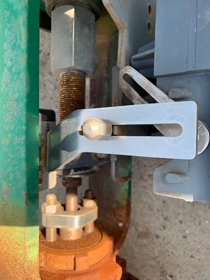 Jetcooker valve with Fisher actuator and positioner!