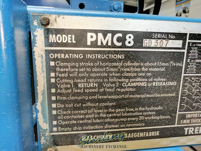 Used TRENNJAEGER PMC-8 Circular Cold Saws California US | Sterling Machinery Exchange #1465828