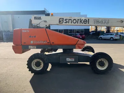 Used 2015 SNORKEL TB47J TELESCOPIC BOOM LIFT Telescopic Boom Lifts Alberta CA | Adcock Equipment #1418147