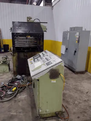 18” X .175”  X 8,000 LBS CWP MODEL #SFAC4-20 SPACE-SAVER AUTOMATIC DOUBLE END SERVO COIL FEED LINE: STOCK #22215