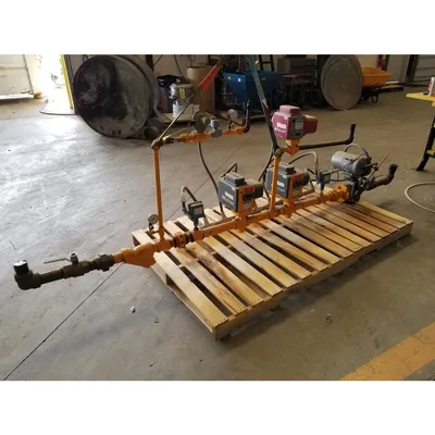 Used Natural Gas Train for rotary dryer