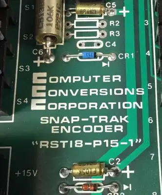 COMPUTER CONVERSION Corp. RST18-P15-1 Snap-Trak Encoder. 3B