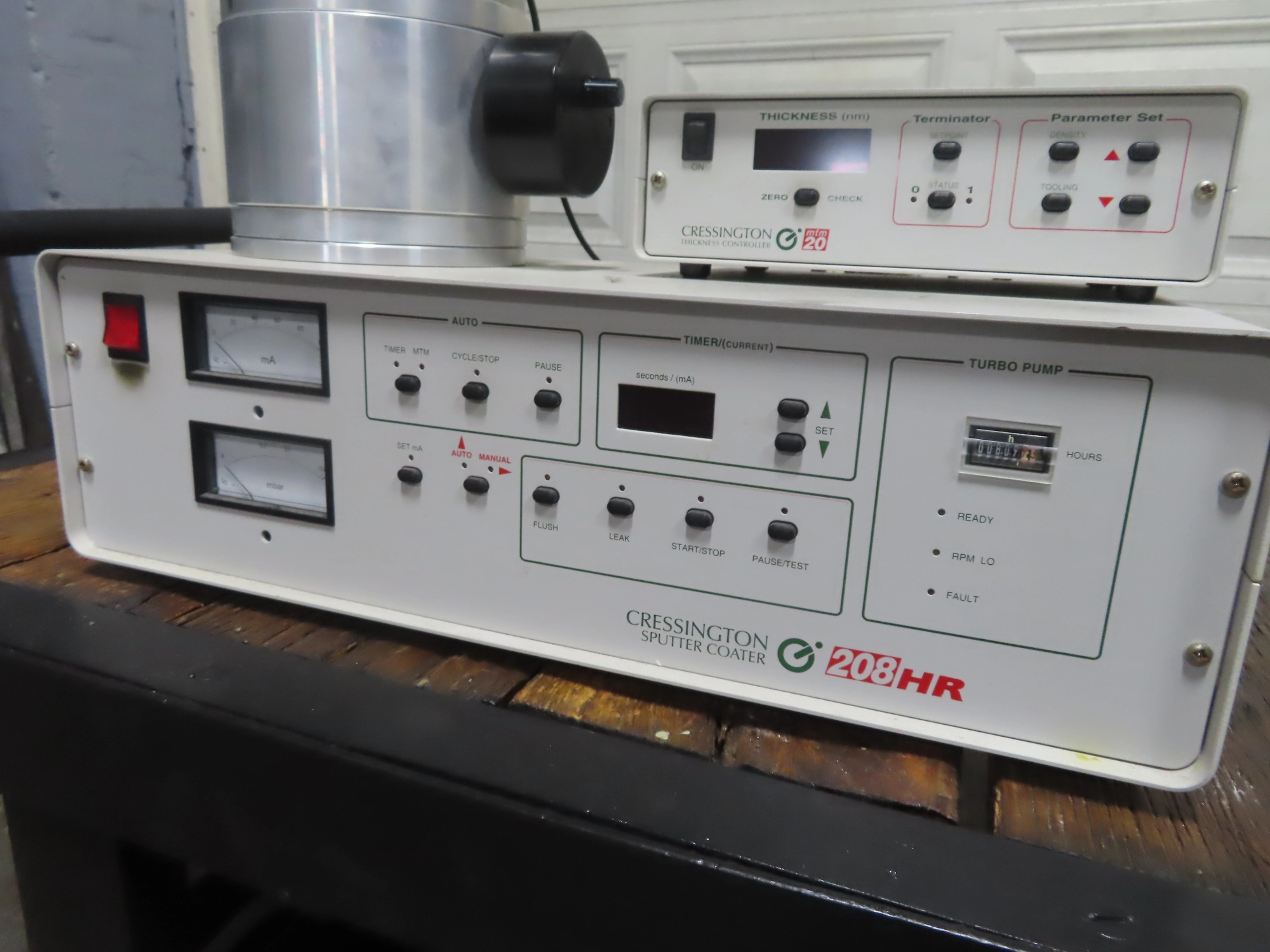 Cressington Sputter Coater, Model 208HR