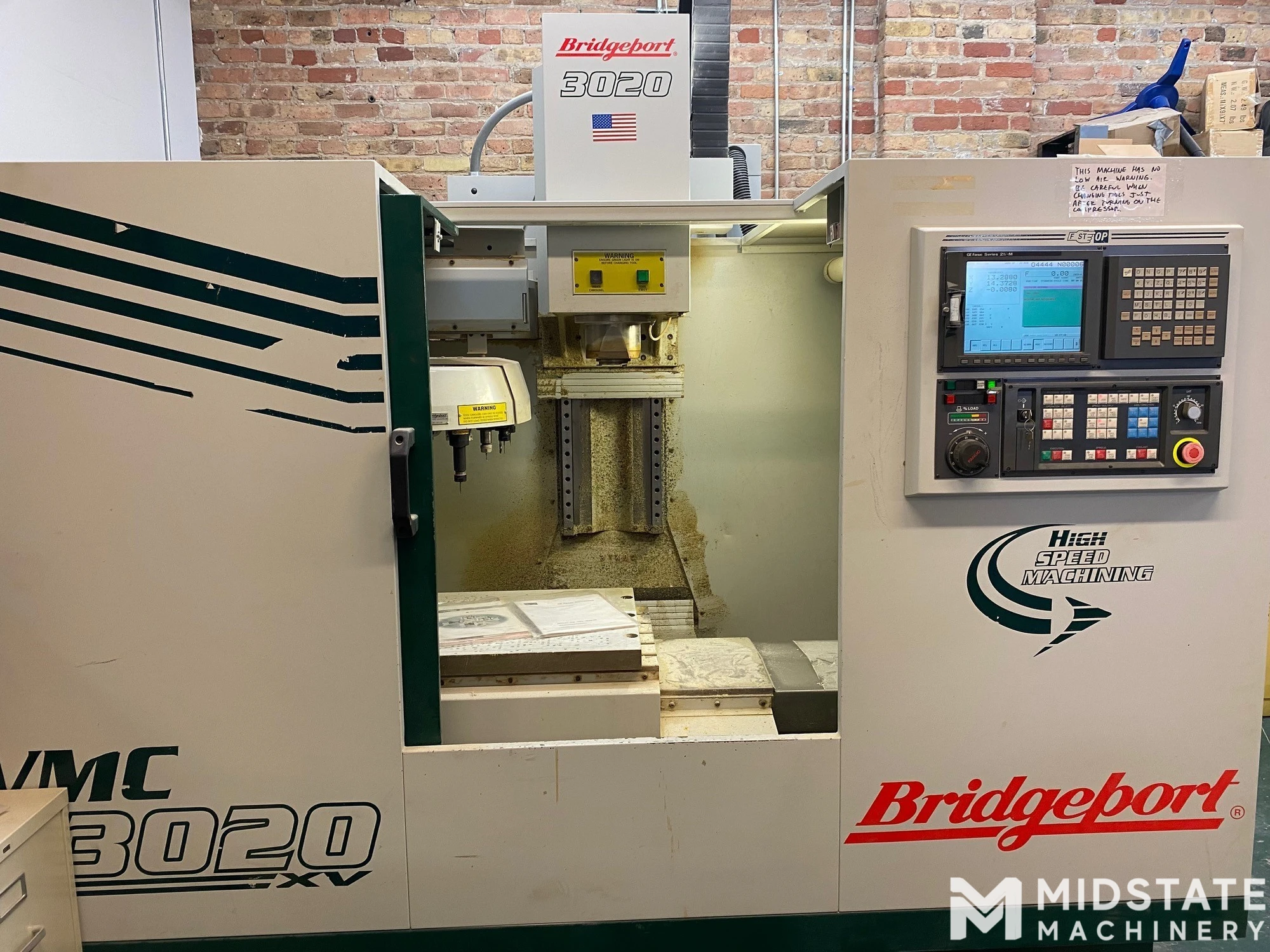 BRIDGEPORT VMC-3020 Vertical Machining Center
