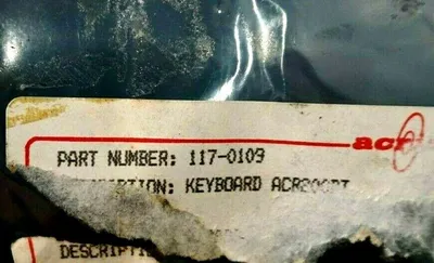 NEW ACRISON 117-0109 KEYBOARD DISPLAY 1170109