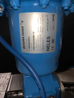 3" Jamesbury V-Ball Valve Air Operated Stainless New Storeroom Spare