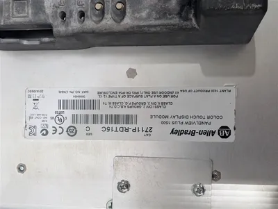Allen Bradley 2711P-T15C4D8 PanelView Plus 1500 Operator Interface Ser. A Used