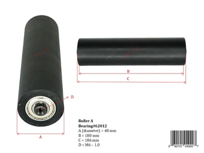 USED PRO-FILL INC ROLLER D (200MM X 75MM)