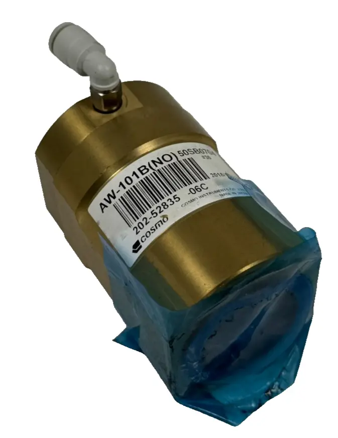 NEW COSMO AW-101B(NO) AIR LEAK DETECTOR VALVE AW-101B 50SB0704 202-52835