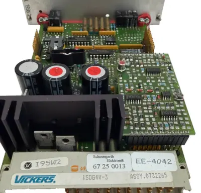 USED VICKERS EEA-PAM-553-A-30 PWM-AMPLIFIER KSDG4V-3 EEAPAM553A30