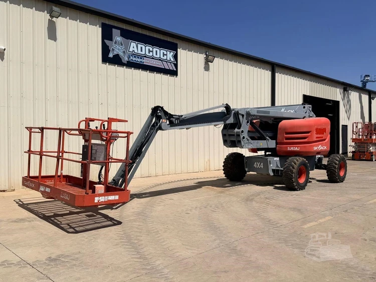 Used 2017 SKYJACK SJ63AJ Articulating Boom Lifts Texas US | Adcock Equipment USA #1524601
