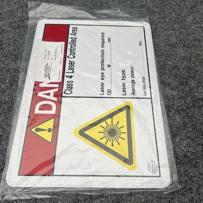 New | in-Stock Safety Decal Unlimited ENGRAVING 4 Safety Products (Other) California US | Davliegogo LLC #1706436