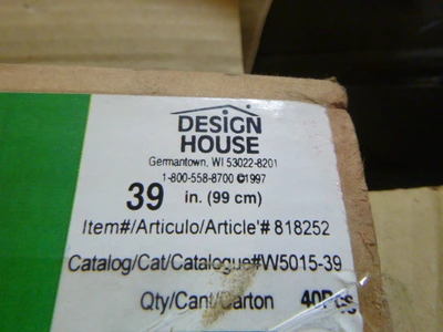 Design House White Taper Top Balusters