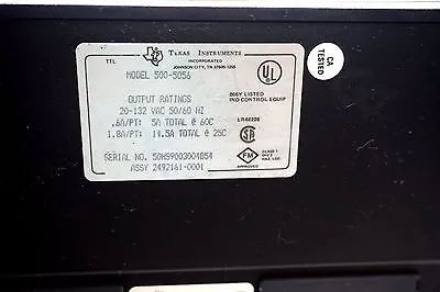 USED TEXAS INSTRUMENTS 500-5056 DIGITAL OUTPUT MODULE 5005056