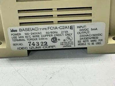 USED IDEC FC1A-C2A1E
