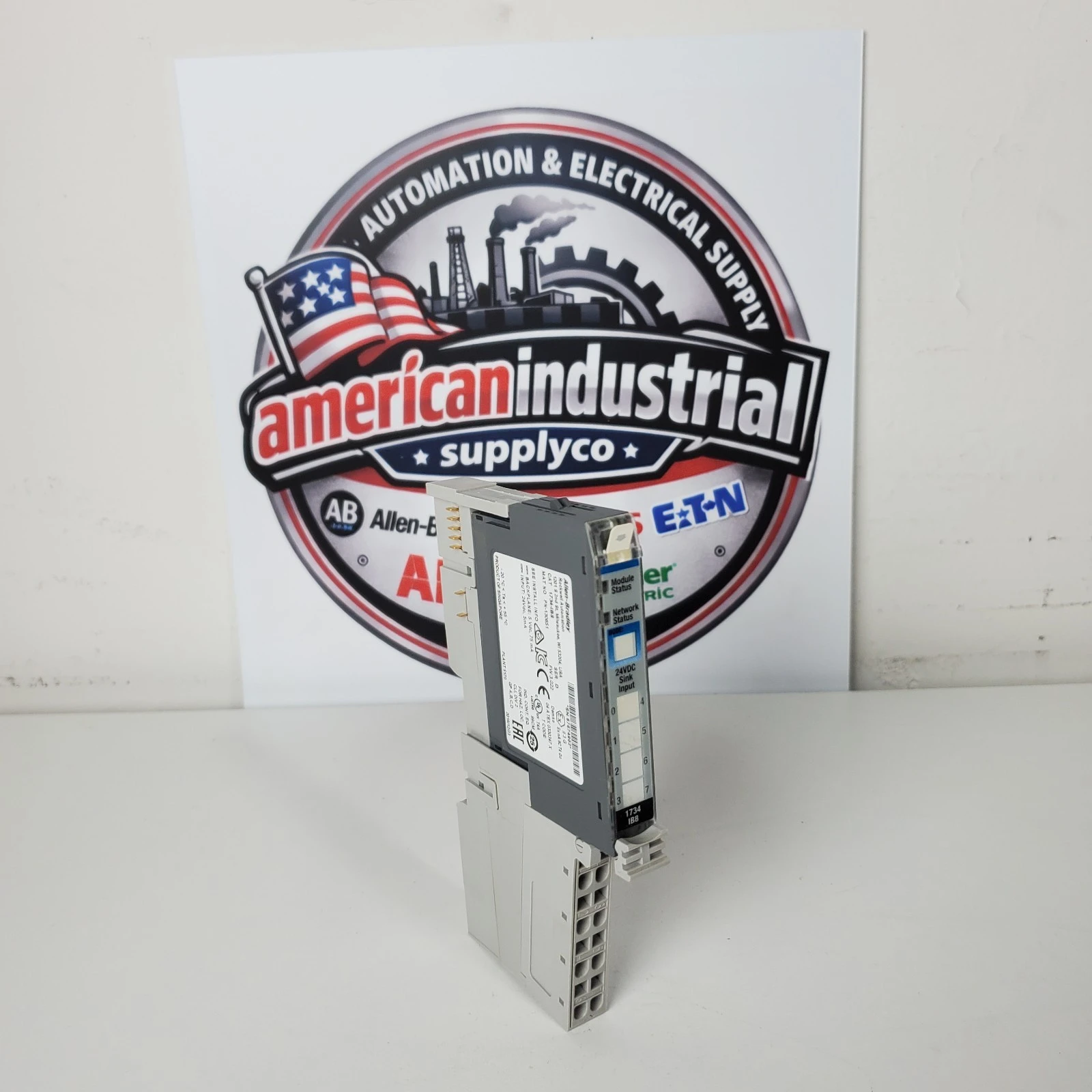 Used Allen-Bradley 1734-IB8 PLC Input & Output California US | American Industrial Supply Co. #1377149