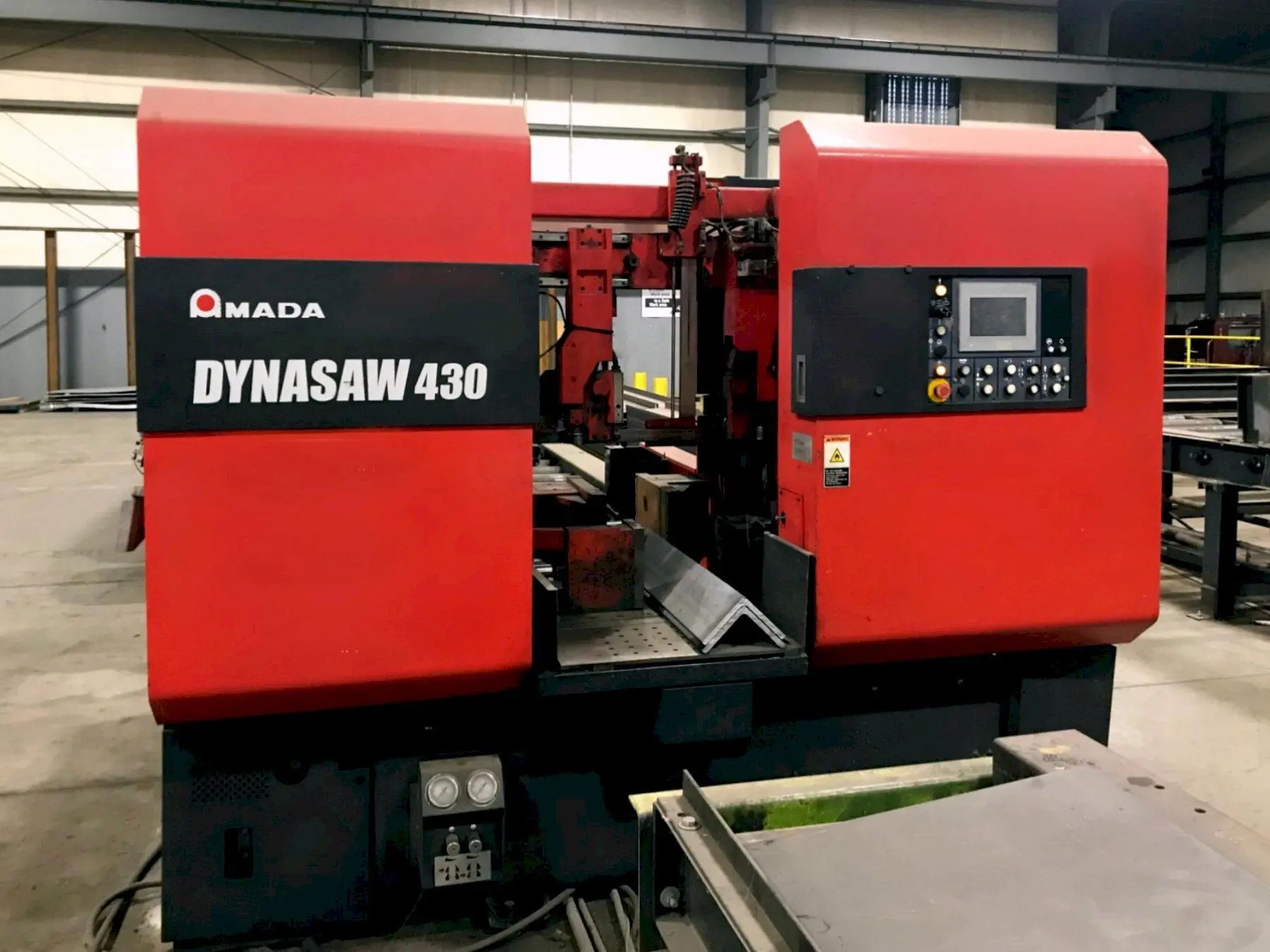 Used 2014 AMADA DYNASAW 430 Horizontal Dual Column Band Saws Illinois US | Machine Factory Outlet #1264254