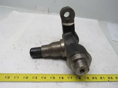 Left & Right Forklift Spindle 1-3/8" & 1-1/2" Knuckle 1-1/4-18 Male Lot of 2
