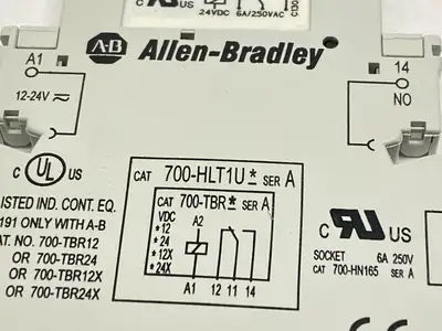 Used Allen-Bradley Ser A Terminal Block Relay Module 6A 250VAC 24VDC Terminal Blocks Michigan US | Maverick Industrial Sales #1389651