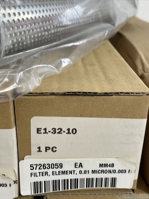 (1) E1-32-10 Replacement Filter Element For Hankison