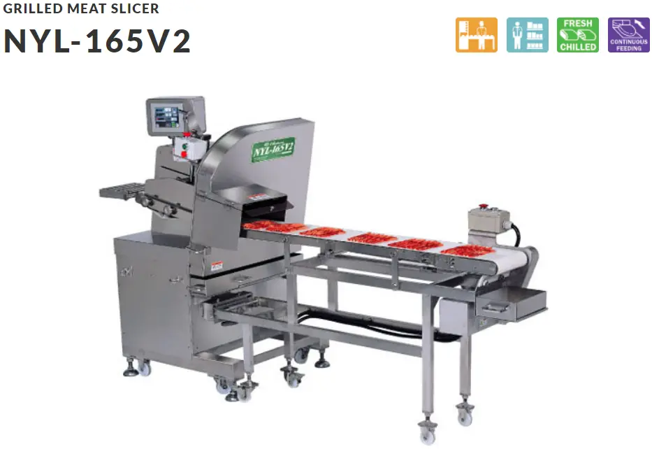 Nantsune Model NYL-165V2 Grilled Meat Slicer