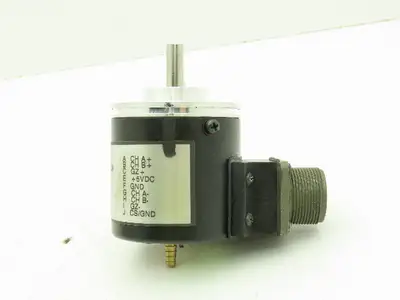 DRC Dynamics Research 25-S111-B16-2000T000 Rotary Encoder 3/8" Shaft 10-Pin