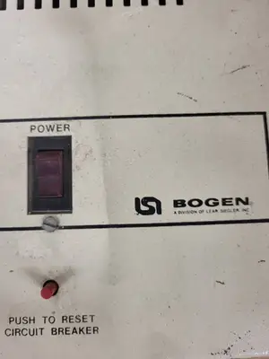 Bogen Paging Amplifier Model TPU-100B with Manual