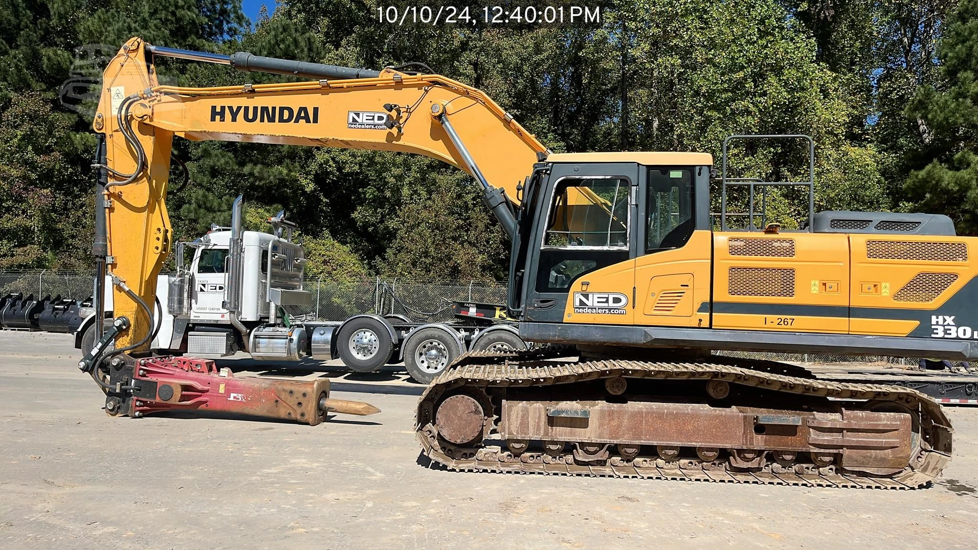 Used 2017 HYUNDAI HX330L Crawler Excavators North Carolina US | National Equipment Dealers #1436885