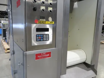 LMC BPC-24G 24" Enrober Food Grade Confectionery Coating Machine Weigh Scale