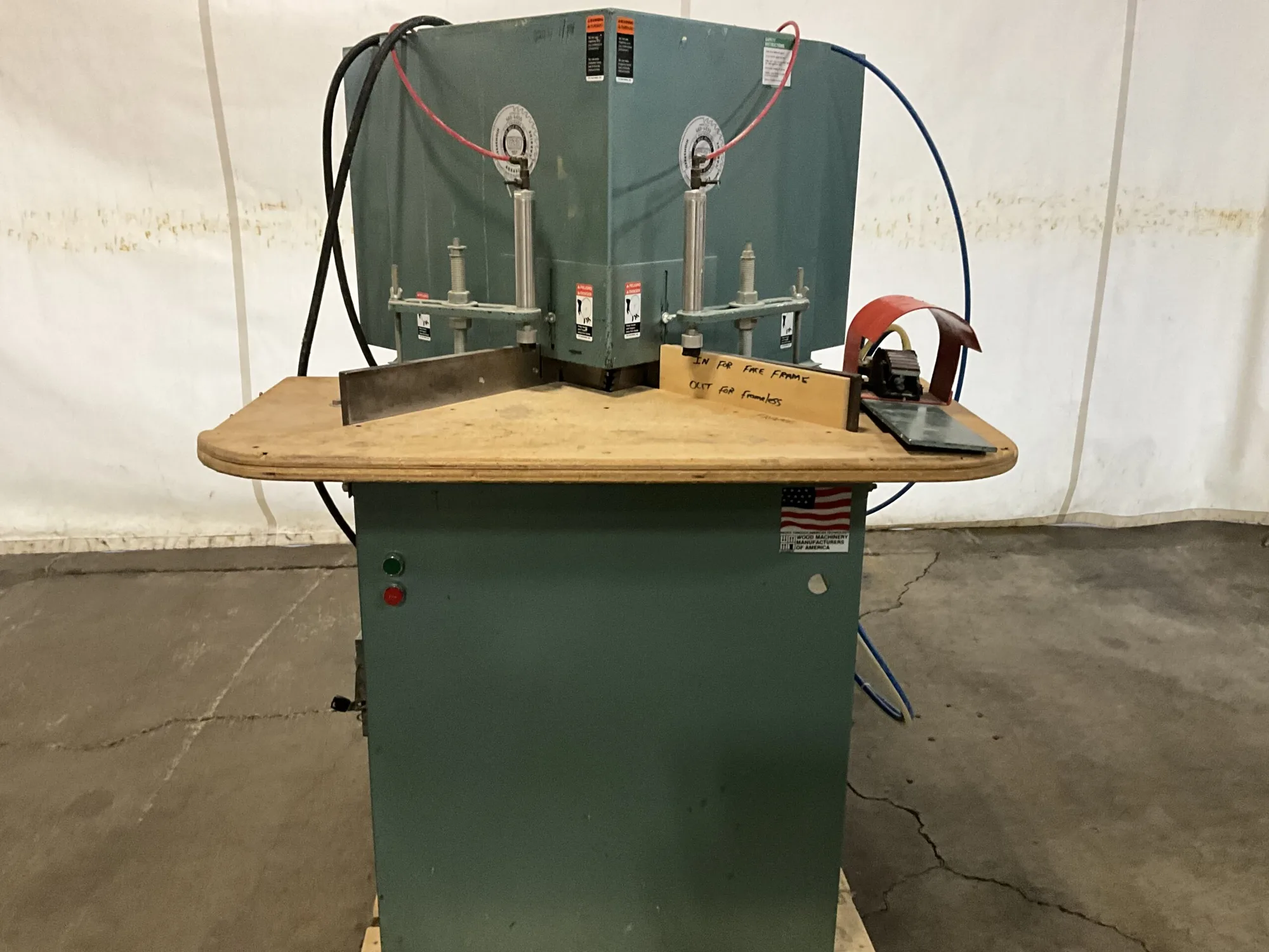 Used _UNKNOWN_ M-N-80 Double Miter Saws Ohio US | AW Machinery, LLC. #1322549