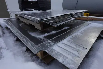 Assorted Aluminum Sheets