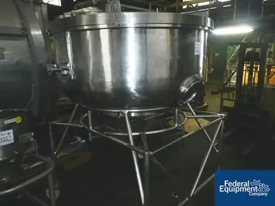 USED Collette 1,200 Liter Collette High Shear Mixing Bowl for Gral1200