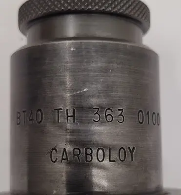 Used CARBOLOY BT40 TH 363 0100 Misc Industrial Equipment Kentucky US | Aucto #687706