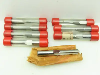 AMG T112090 Carbide 2-Flute Straight Coolant Chamfer Drill 11x14mm LOT OF 8