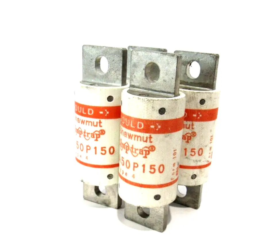 LOT OF 4 NEW GOULD SHAWMUT A50P150 FUSES