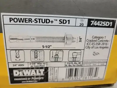 NEW DEWALT 7442SD1