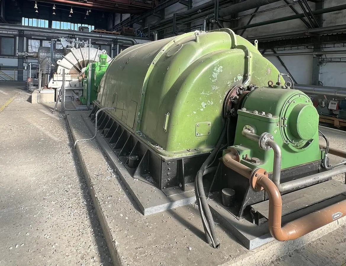 USED ŠKODA STEAM TURBINE
