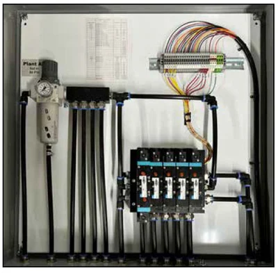 Belgrade NINE FUNCTION MAC VALVE SOLENOID PANEL Batching and Equipment Controls, Solenoid Panels | Iron Listing (1)