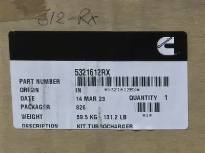 USED 2023 CUMMINS 5321612RX