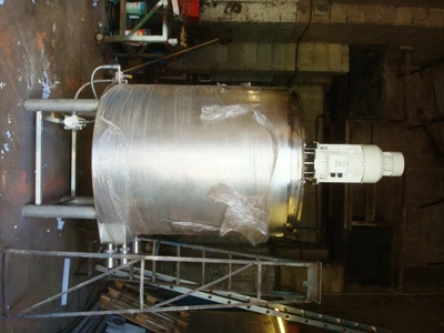 1,700 L S/S Electrically Heated Jacketed Cooker Tank