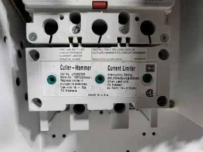 20/70 Amp, 3 Pole, 600V Disconnect Switch Bucket for Freedom 2100 MCC Frame