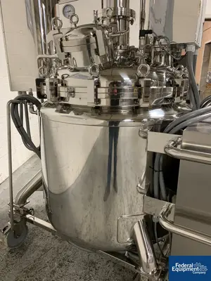 USED Lleal S.A. 590 Liter Lleal Reactor, 316 S/S, 3/3 Bar