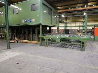 USED WEMHÖRNER VSF 600 TON SANDWICH PANELPRESS