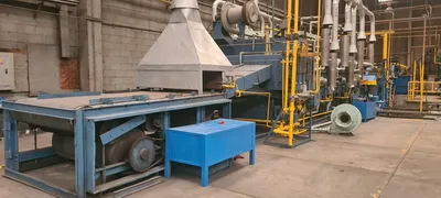 Item# C417 Mesh Belt Austemper Line Available-650 Pounds/Hour