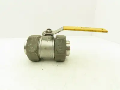 Apollo 3-Piece Ball Valve 1-1/2" Socket Weld 1500 WOG 316 Stainless Steel