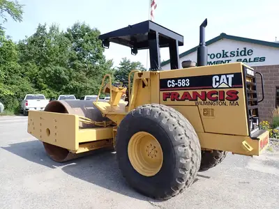 Used 1993 CATERPILLAR CS-583 Single Drum Rollers Massachusetts US | Brookside Equipment Sales #1422199