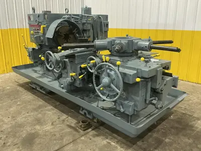 2A WARNER & SWASEY MODEL #M-3470 CROSS SLIDING TURRET LATHE: YOBRO #25009