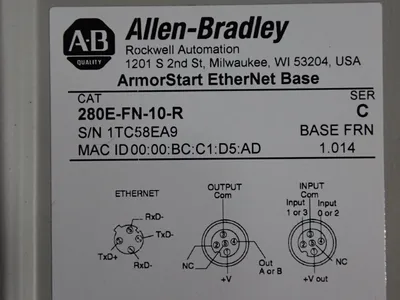 USED ALLEN BRADLEY 280EFN10R